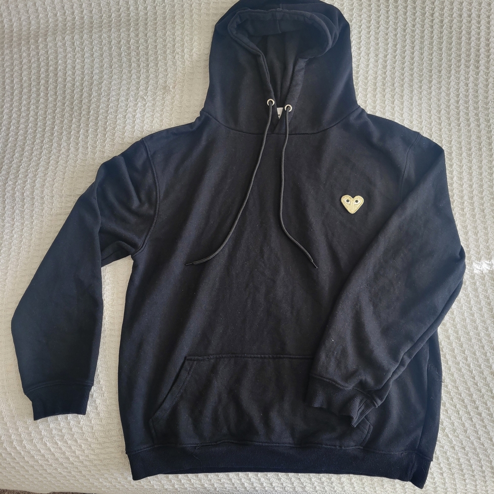 Comme des Garcons Play Black Hoodie